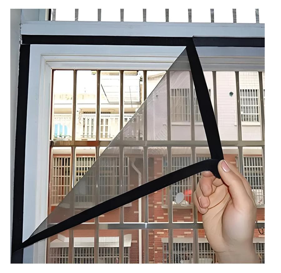 Self-Adhesive Window Mosquito Net (Pre-Stitched)